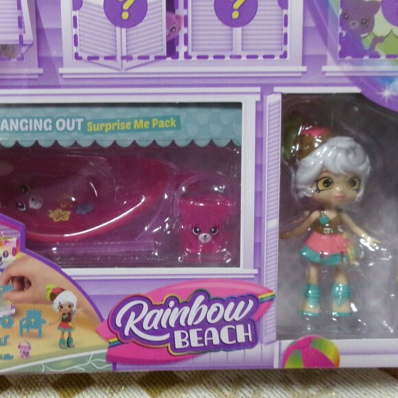 NWT Discontinued Shopkins Happy Places Hanging Out - Picture 2 of 7